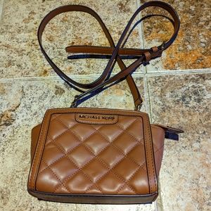 Michael Kors tan Purse Crossbody Bag